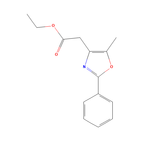 Ethyl (5-methyl-2-phenyl-1,3-oxazol-4-yl)acetate (CAS: 369631-83-4) - Related Chemical Product