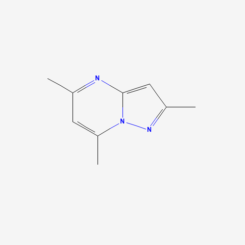 pyrazolo[1,5-a]pyrimidine, 2,5,7-trimethyl- (CAS: 112581-74-5) - Chemical Structure and Molecular Formula 