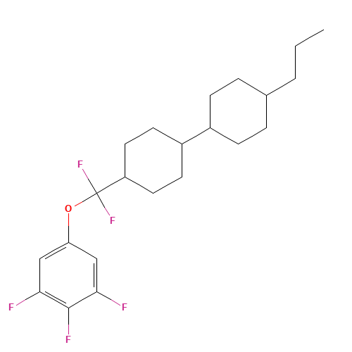 4-[Difluoro(3,4,5-trifluorophenoxy)methyl]-4'-propyl-1,1'-bi(cyclohexyl) (CAS: 208338-50-5) - Related Chemical Product