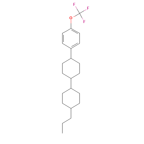 4-Propyl-4'-[4-(trifluoromethoxy)phenyl]-1,1'-bi(cyclohexyl) (CAS: 133937-72-1) - Related Chemical Product
