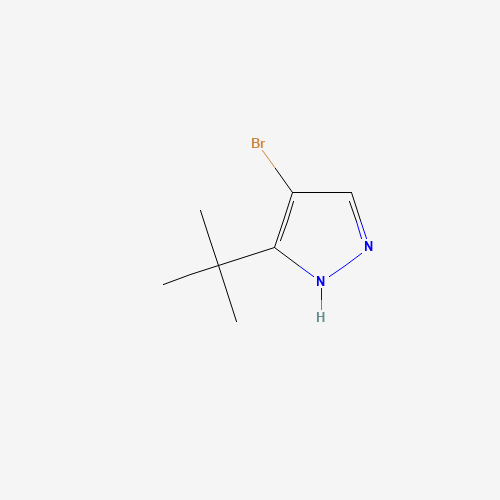 4-Bromo-3-tert-butyl-1H-pyrazole (CAS: 60061-63-4) - Related Chemical Product