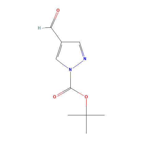 2-Methyl-2-propanyl 4-formyl-1H-pyrazole-1-carboxylate (CAS: 821767-61-7) - Related Chemical Product