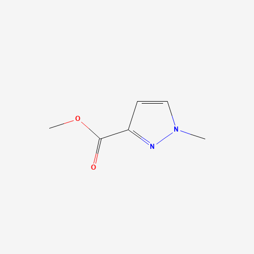 methyl 1-methyl-1H-pyrazole-3-carboxylate (CAS: 17827-61-1) - Chemical Structure and Molecular Formula 