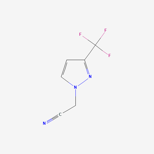 1H-pyrazole-1-acetonitrile, 3-(trifluoromethyl)- (CAS: 1006348-71-5) - Related Chemical Product