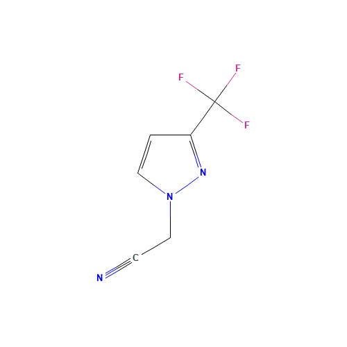 1H-pyrazole-1-acetonitrile, 3-(trifluoromethyl)- (CAS: 1006348-71-5) - Related Chemical Product
