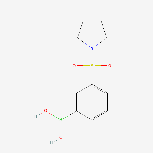 [3-(1-Pyrrolidinylsulfonyl)phenyl]boronic acid (CAS: 871329-61-2) - Related Chemical Product
