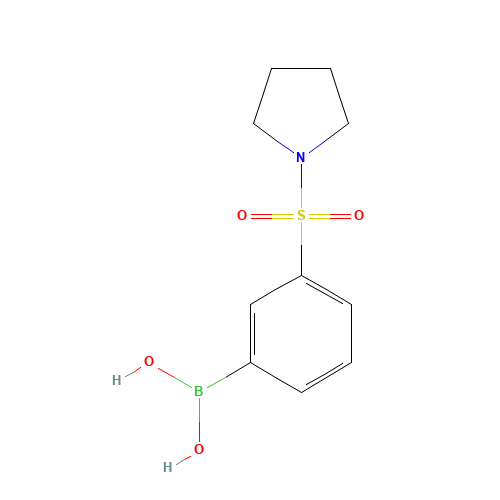 [3-(1-Pyrrolidinylsulfonyl)phenyl]boronic acid (CAS: 871329-61-2) - Related Chemical Product