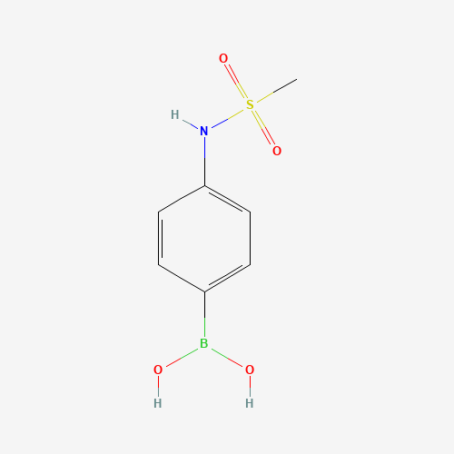 {4-[(Methylsulfonyl)amino]phenyl}boronic acid (CAS: 380430-57-9) - Related Chemical Product