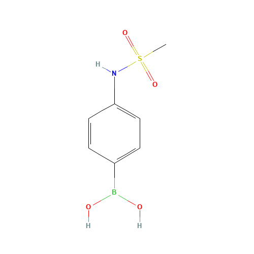 {4-[(Methylsulfonyl)amino]phenyl}boronic acid (CAS: 380430-57-9) - Related Chemical Product
