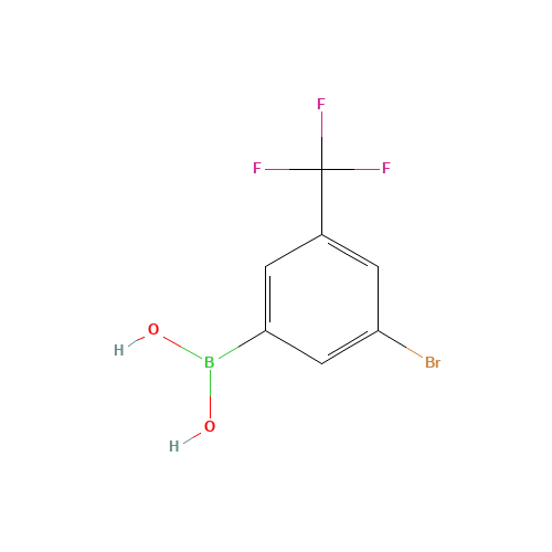 [3-Bromo-5-(trifluoromethyl)phenyl]boronic acid (CAS: 913835-64-0) - Related Chemical Product
