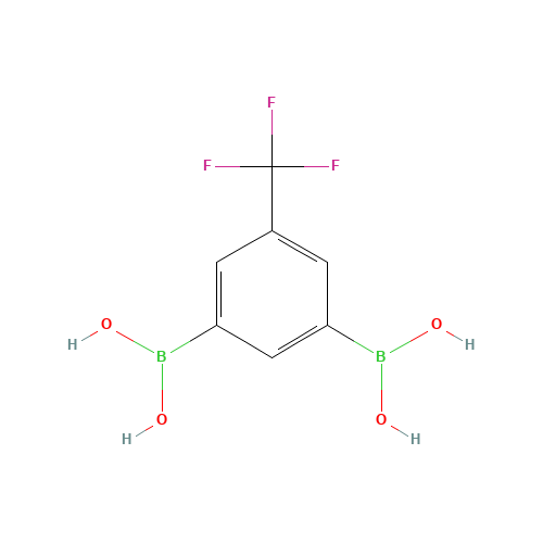 [5-(Trifluoromethyl)-1,3-phenylene]diboronic acid (CAS: 913835-35-5) - Related Chemical Product