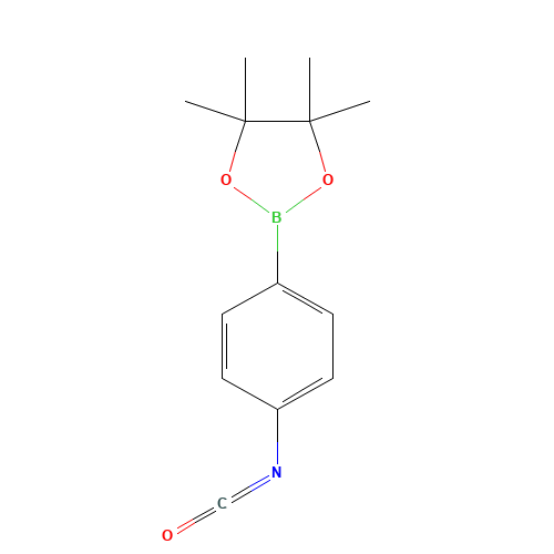 2-(4-Isocyanatophenyl)-4,4,5,5-tetramethyl-1,3,2-dioxaborolane (CAS: 380430-64-8) - Related Chemical Product
