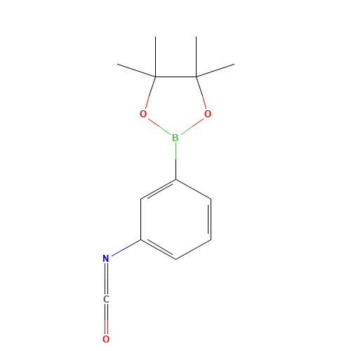 2-(3-Isocyanatophenyl)-4,4,5,5-tetramethyl-1,3,2-dioxaborolane (CAS: 787591-43-9) - Related Chemical Product
