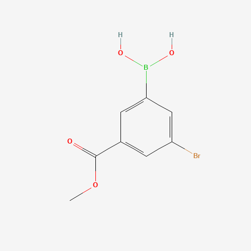 [3-Bromo-5-(methoxycarbonyl)phenyl]boronic acid (CAS: 913835-87-7) - Related Chemical Product