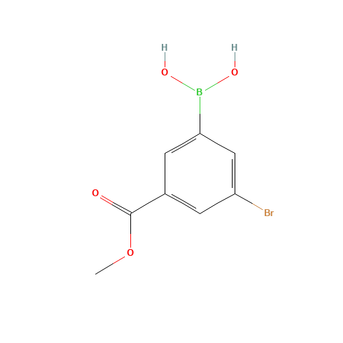 [3-Bromo-5-(methoxycarbonyl)phenyl]boronic acid (CAS: 913835-87-7) - Related Chemical Product