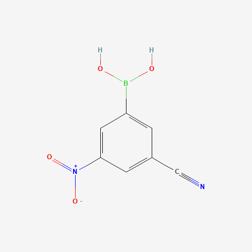 (3-Cyano-5-nitrophenyl)boronic acid (CAS: 913835-33-3) - Related Chemical Product