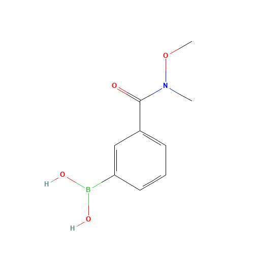 {3-[Methoxy(methyl)carbamoyl]phenyl}boronic acid (CAS: 723281-57-0) - Related Chemical Product