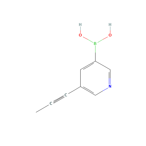 [5-(1-Propyn-1-yl)-3-pyridinyl]boronic acid (CAS: 917471-30-8) - Related Chemical Product
