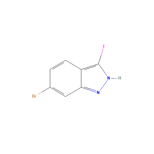 6-bromo-3-iodo-1H-indazole (CAS: 885521-88-0) - Related Chemical Product