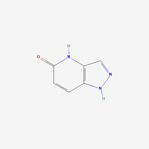 1H-Pyrazolo[4,3-B]Pyridin-5-ol (CAS: 52090-73-0) - Chemical Structure and Molecular Formula 