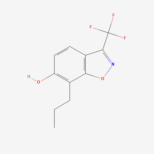 7-Propyl-3-(trifluoromethyl)-1,2-benzoxazol-6-ol (CAS: 194608-88-3) - Related Chemical Product