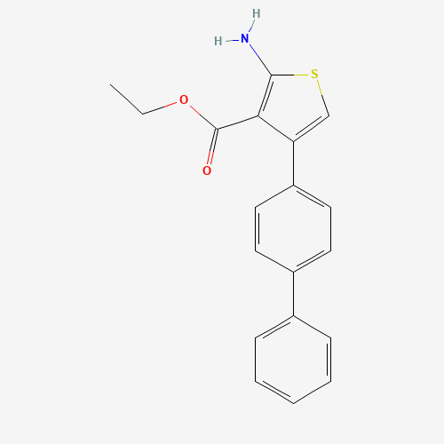 ethyl 2-amino-4-(biphenyl-4-yl)thiophene-3-carboxylate (CAS: 307343-50-6) - Related Chemical Product