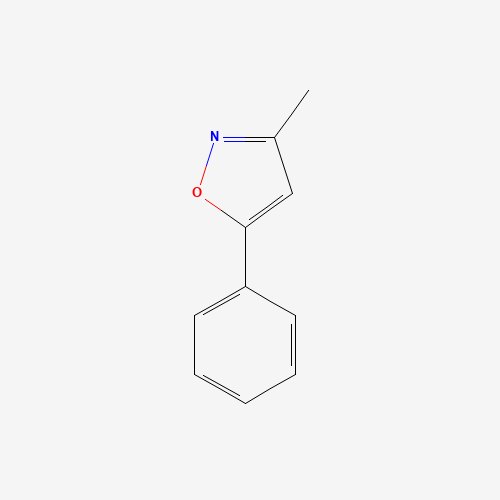 3-Methyl-5-phenylisoxazole (CAS: 1008-75-9) - Chemical Structure and Molecular Formula 