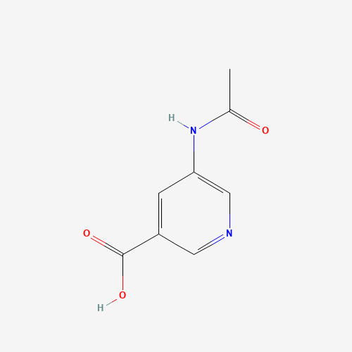 5-Acetamidonicotinic acid (CAS: 82817-65-0) - Chemical Structure and Molecular Formula 