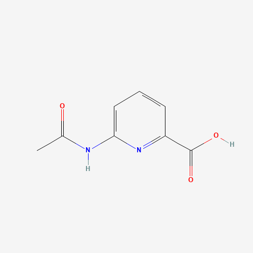 6-Acetamidopyridine-2-carboxylic acid chemical structure 6-Acetamidopyridine-2-carboxylic acid (CAS: 26893-72-1) - Chemical Structure and Molecular Formula