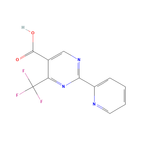2-pyridin-2-yl-4-(trifluoromethyl)pyrimidine-5-carboxylic acid (CAS: 874816-10-1) - Related Chemical Product