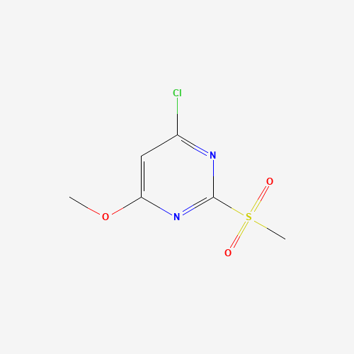 4-Chloro-6-methoxy-2-(methylsulfonyl)pyrimidine (CAS: 89466-55-7) - Related Chemical Product