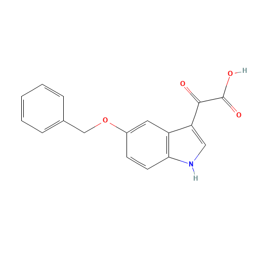 2-(5-benzyloxy-1H-indol-3-yl)-2-oxo-acetic acid (CAS: 101601-00-7) - Related Chemical Product