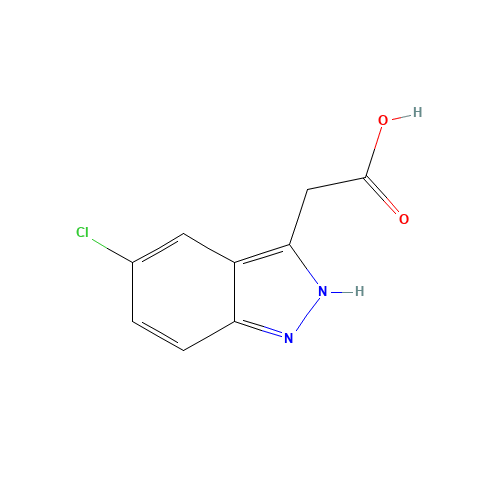 1H-indazole-3-acetic acid, 5-chloro- (CAS: 27328-68-3) - Related Chemical Product