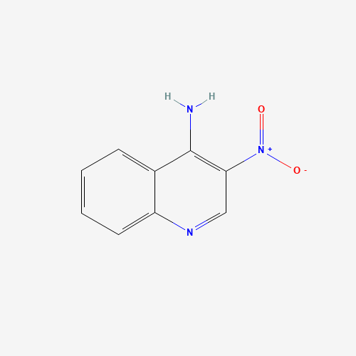 4-amino-3-nitroquinoline (CAS: 42606-33-7) - Chemical Structure and Molecular Formula 