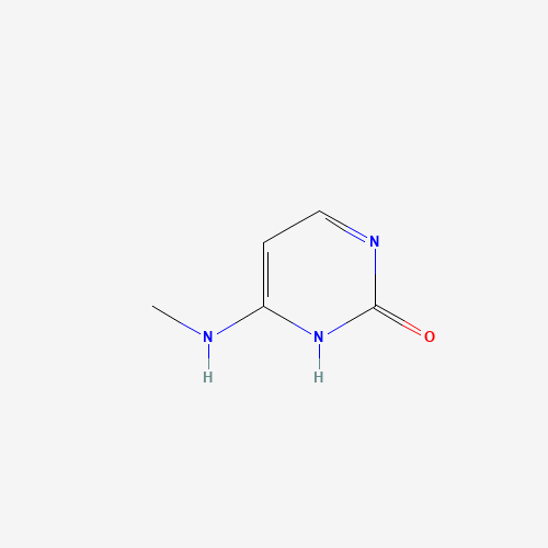 N-Methylcytosine (CAS: 6220-47-9) - Chemical Structure and Molecular Formula 