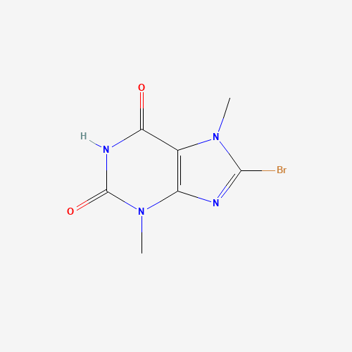 8-bromo-3,7-dimethyl-3,7-dihydro-1H-purine-2,6-dione (CAS: 15371-15-0) - Related Chemical Product