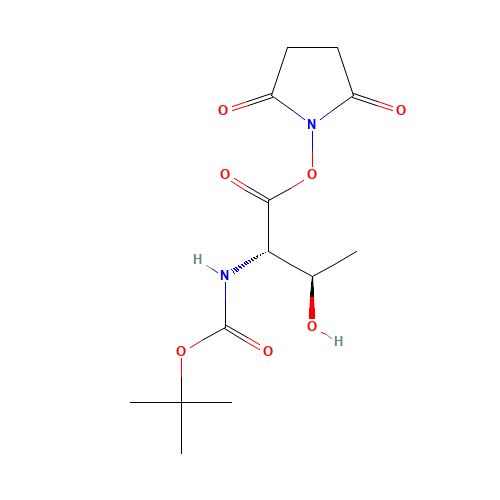 2,5-Dioxo-1-pyrrolidinyl N-{[(2-methyl-2-propanyl)oxy]carbonyl}threoninate (CAS: 63076-44-8) - Related Chemical Product