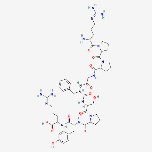 N<sup>5</sup>-(Diaminomethylene)-L-ornithyl-L-prolyl-L-prolylglycyl-L-phenylalanyl-L-seryl-L-prolyl-L-tyrosyl-N<sup>5</sup>-(diaminomethylene)-L-ornithine (CAS: 32222-00-7) - Related Chemical Product