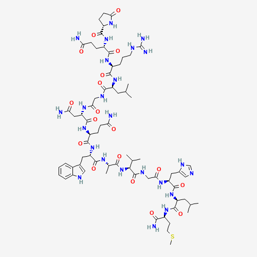 Bombesin (CAS: 31362-50-2) - Chemical Structure and Molecular Formula 