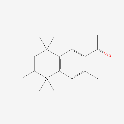 1-(3,5,5,6,8,8-hexamethyl-5,6,7,8-tetrahydro-2-naphthalenyl)ethanone (CAS: 1506-02-1) - Related Chemical Product
