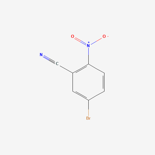 5-Bromo-2-nitrobenzonitrile (CAS: 89642-50-2) - Chemical Structure and Molecular Formula 