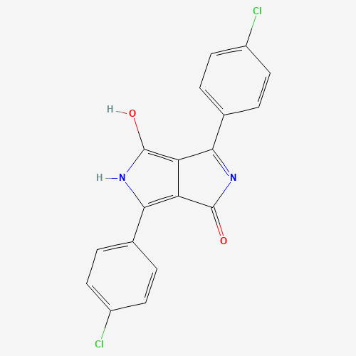 3,6-Bis(4-chlorophenyl)-2,5-dihydropyrrolo[3,4-c]pyrrole-1,4-dione (CAS: 84632-65-5) - Related Chemical Product