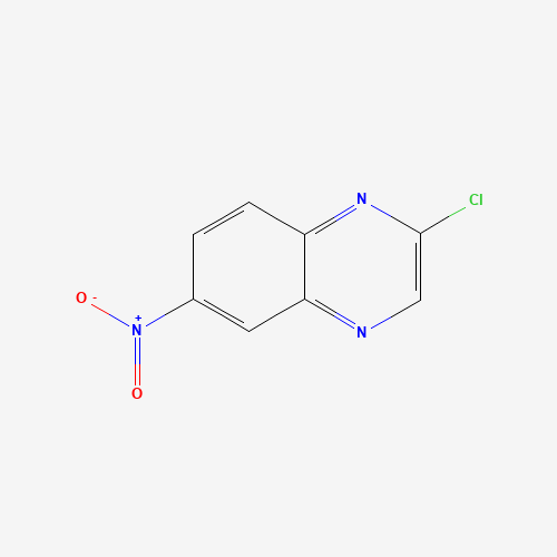 2-Chloro-6-nitroquinoxaline (CAS: 6272-25-9) - Chemical Structure and Molecular Formula 