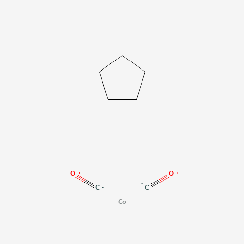 carbon monoxide; cobalt; cyclopentane (CAS: 12078-25-0) - Chemical Structure and Molecular Formula 