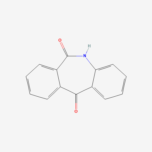 5H-Dibenz[b,e]azepine-6,11-dione (CAS: 1143-50-6) - Chemical Structure and Molecular Formula 