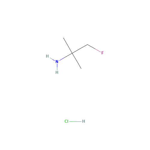 1-Fluoro-2-methylpropan-2-amine hydrochloride (1:1) (CAS: 112433-51-9) - Related Chemical Product
