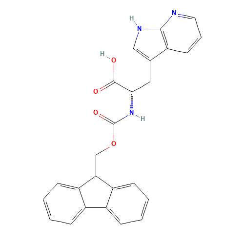 N-[(9H-Fluoren-9-ylmethoxy)carbonyl]-3-(1H-pyrrolo[2,3-b]pyridin-3-yl)-L-alanine (CAS: 737007-45-3) - Related Chemical Product