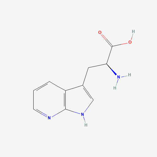 7-azatryptophan (CAS: 49758-35-2) - Chemical Structure and Molecular Formula 