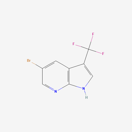 5-Bromo-3-(trifluoromethyl)-1H-pyrrolo[2,3-b]pyridine (CAS: 1150618-36-2) - Related Chemical Product