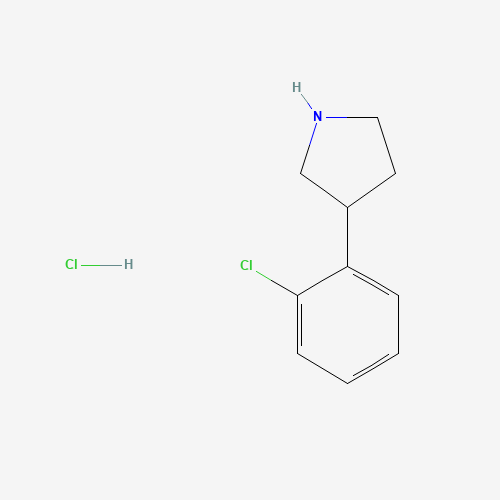 3-(2-Chlorophenyl)pyrrolidine hydrochloride (1:1) (CAS: 1095545-14-4) - Related Chemical Product